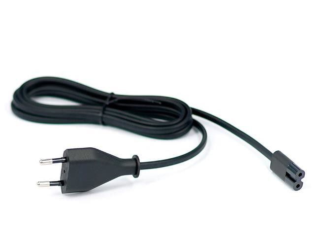 Czarny amerykański przewód zasilający 1,5 m 3-pinowy kabel zasilający do laptopa