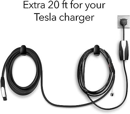 Przedłużacz kabla ładowarki EV 240 V Kabel PVC długi, dodaj dodatkowe 20 stóp