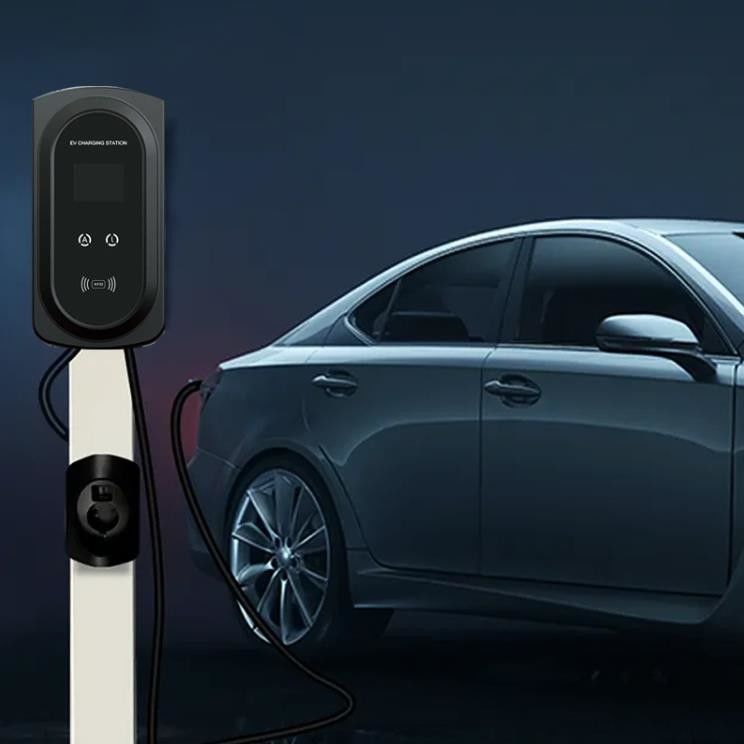 Elektryczna ładowarka EV OEM 7 kW Wallbox typu 2 Ładowarka domowa EV poziomu 2