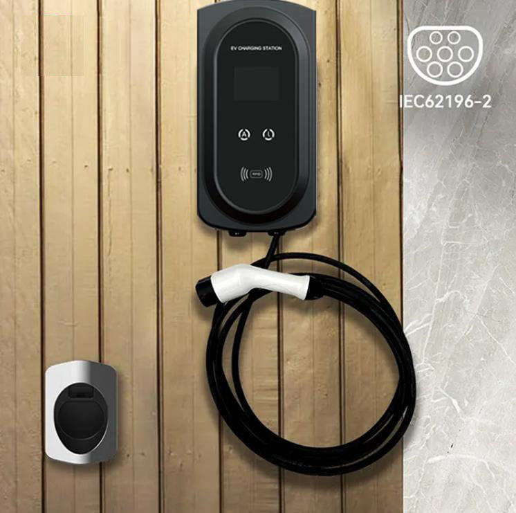Elektryczna ładowarka EV OEM 7 kW Wallbox typu 2 Ładowarka domowa EV poziomu 2
