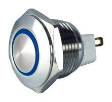 Włączanie i wyłączanie Metalowe przełączniki przyciskowe Podświetlana dioda LED typu pierścieniowego 30 mm