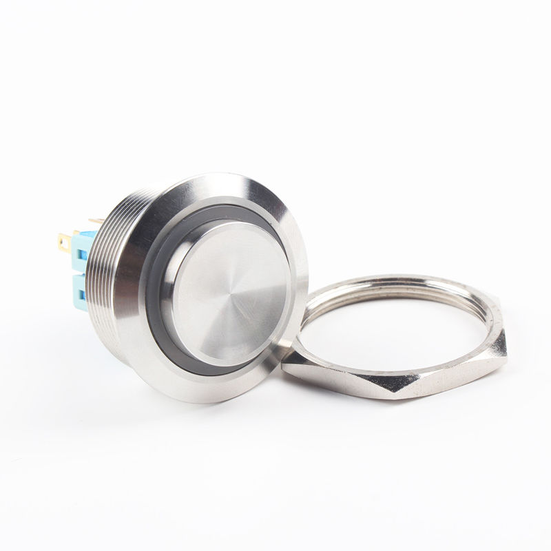 Włączanie i wyłączanie Metalowe przełączniki przyciskowe Podświetlana dioda LED typu pierścieniowego 30 mm