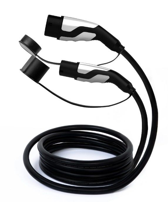 Iec 62196 10m Ev Kabel ładowania 1 fazy / 3 fazy Typ 2 do typu 2