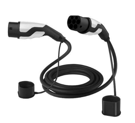 Iec 62196 10m Ev Kabel ładowania 1 fazy / 3 fazy Typ 2 do typu 2