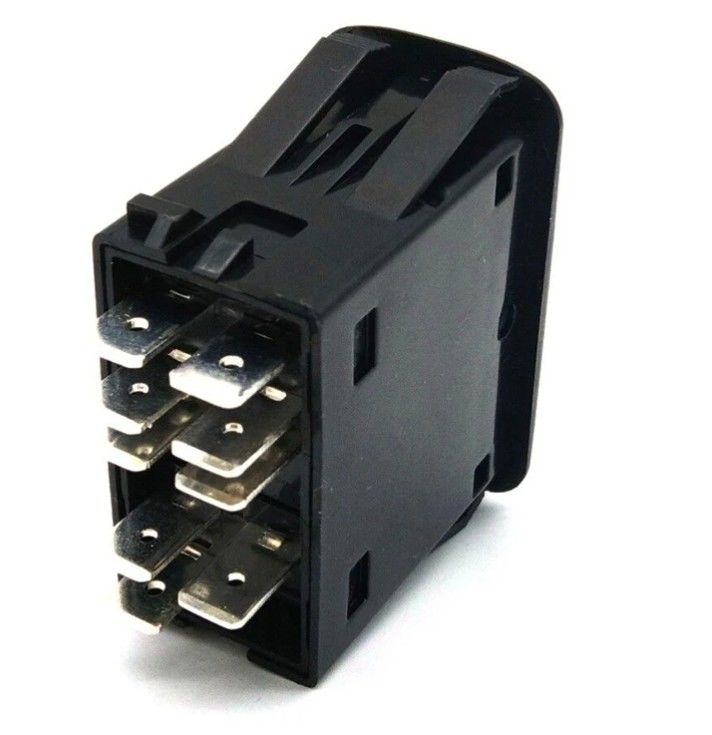 Niestandardowy Mini Rocker Switch 12v Icon In Out 9 Pin On Off Na serii L