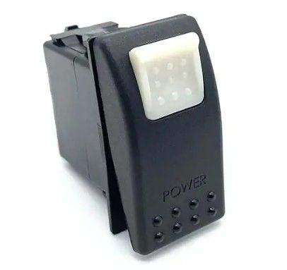 Dc 24v 10a 20a Safety Rocker Switch Samochód Łódź Marynarka Przełącznik Drukowanie laserowe 12v