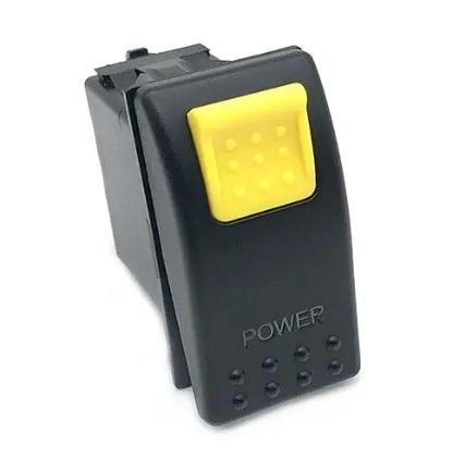 Dc 24v 10a 20a Safety Rocker Switch Samochód Łódź Marynarka Przełącznik Drukowanie laserowe 12v