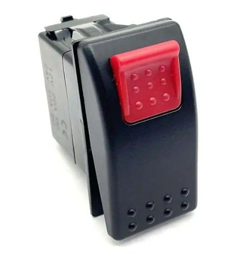 Dc 24v 10a 20a Safety Rocker Switch Samochód Łódź Marynarka Przełącznik Drukowanie laserowe 12v