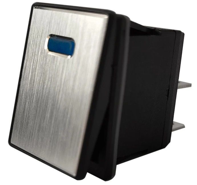 DC 12V 20A przycisk przycisk LED Panel metalowy aluminium 4PIN ON OFF Rocker przełącznik dla samochodu łódka RV