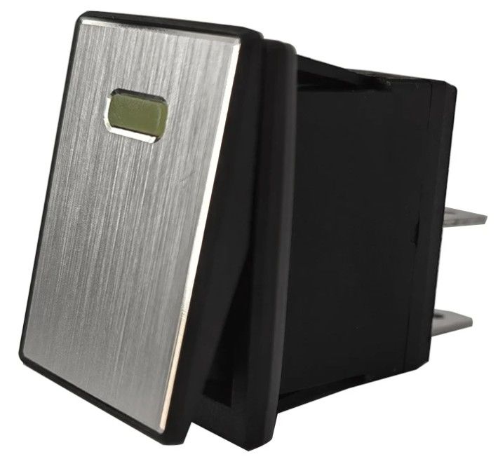 DC 12V 20A przycisk przycisk LED Panel metalowy aluminium 4PIN ON OFF Rocker przełącznik dla samochodu łódka RV