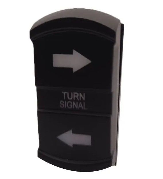 Nowy styl Custom DIY Icon DC 12V 7Pin ON-OFF LED Blue Light Turn Signal Rocker Switch Dla samochodów 4X4 Łodzi ciężarówek