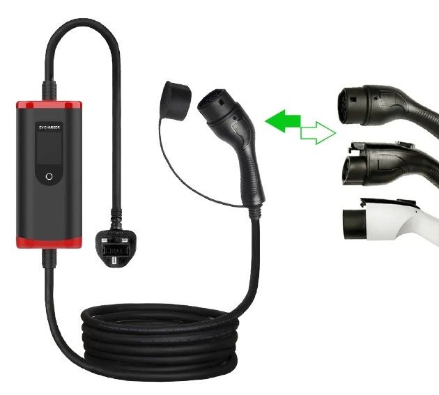 16A 32A 40A Ładowarka pojazdów elektrycznych 3.5kw 7kw 9kw EV Home Charger Przenośny