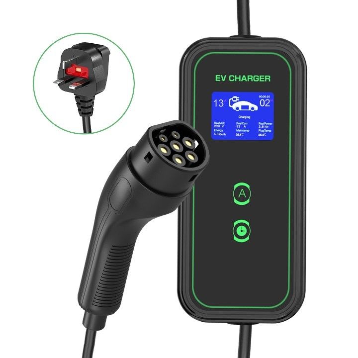 GBT 3.5KW 7KW Przenośny kabel ładowania AC Dom Przenośny ładowarka EV Tpe Jacket