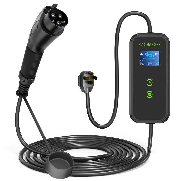 Typ1 SAE J1772 16A 32A 40A Przenośny ładowarka EV z certyfikatami UL&CE&FCC&ROHS