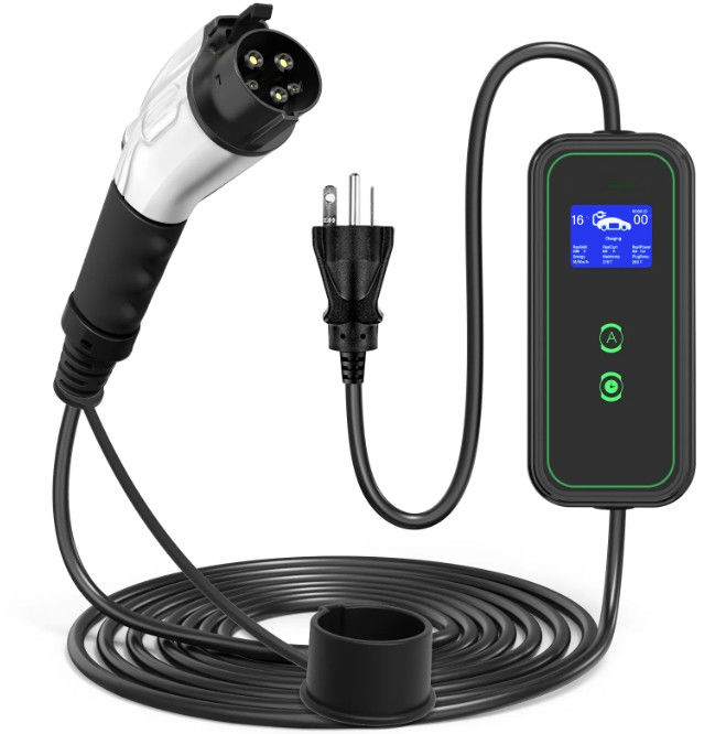 Typ1 SAE J1772 16A 32A 40A Przenośny ładowarka EV z certyfikatami UL&CE&FCC&ROHS