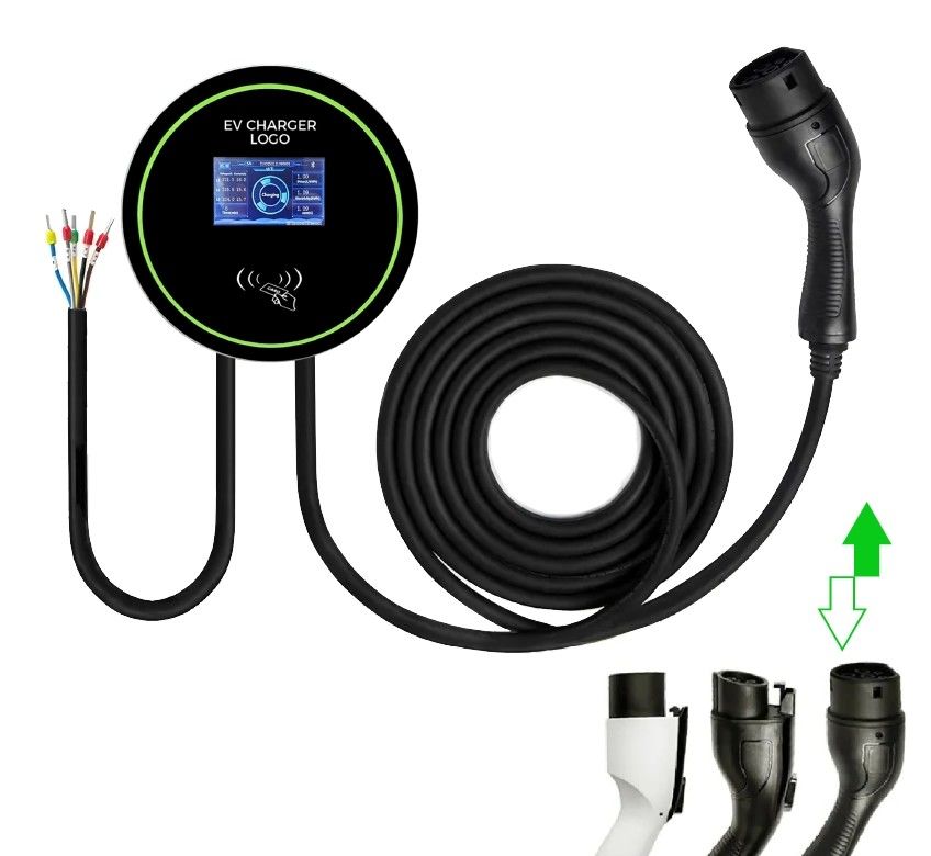 7kw 11kw 22kw ładowarka elektryczna typu 2 Wallbox Stacje ładowania samochodów