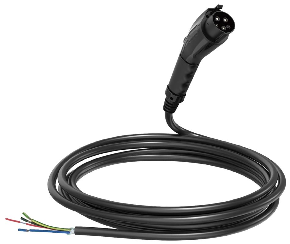 48A Prąd 11kw Typ1 J1772 Przenośny kabel ładowania EV Poziom 2 J1772 Kabel do ładowania samochodów