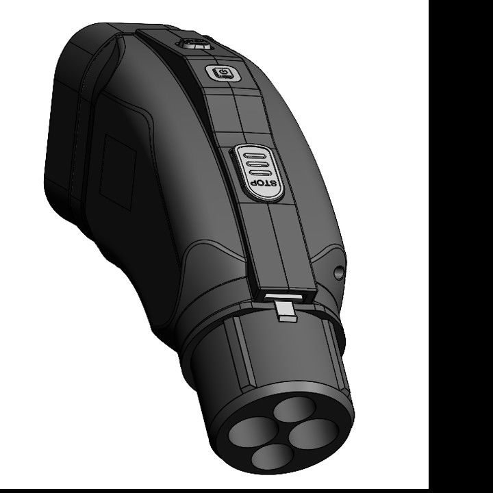 125A DC MAX 500V CCS2 do CHAdeMO Adapter prądu stałego szybki 50kw / 62.5kw / 100kw