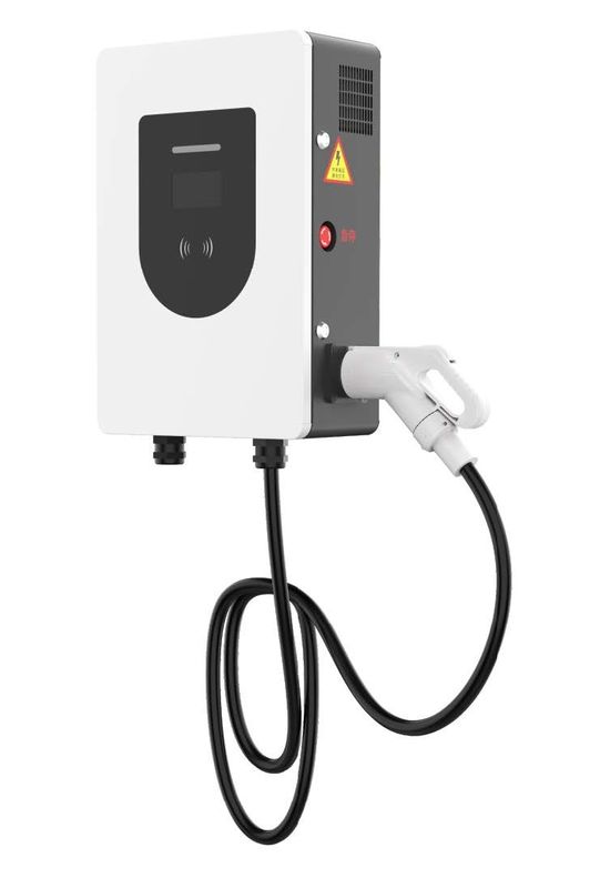 30kW IP54 CCS Na ścianie zamontowany ładowarka prądu stałego 4G Ethernet 5M CHAdeMO DC EV