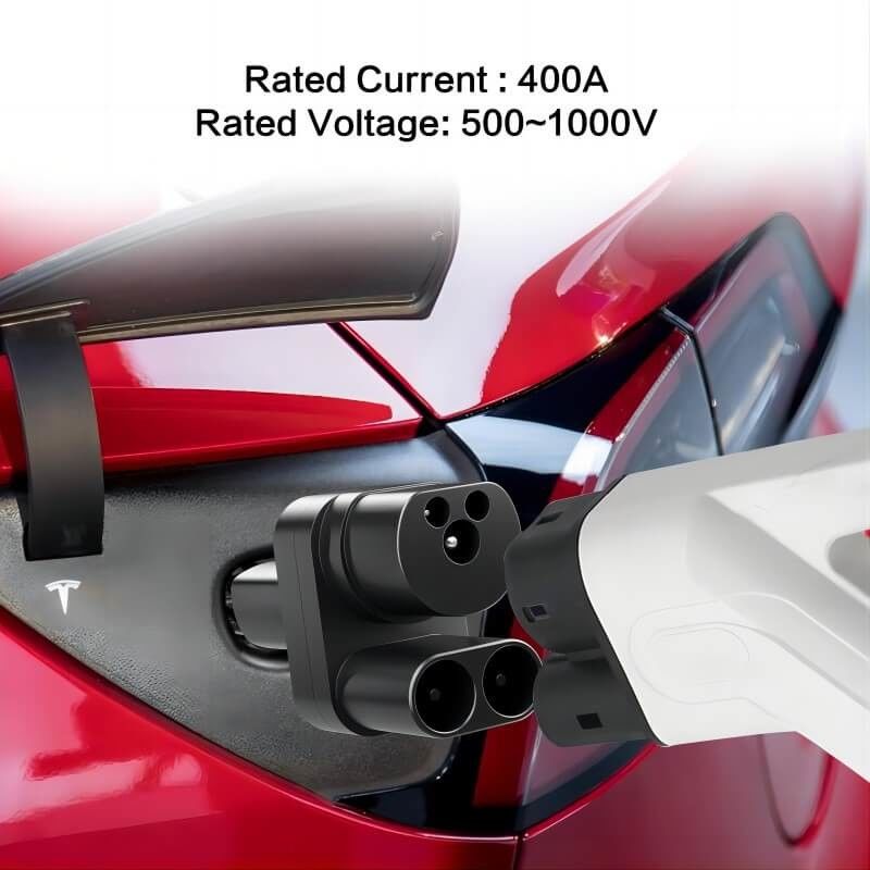CCS2 do Tesla Adapter dla Tesli, Ładowarka samochodowa Ładowarka elektryczna Tesla CCS Combo 2 Adapter