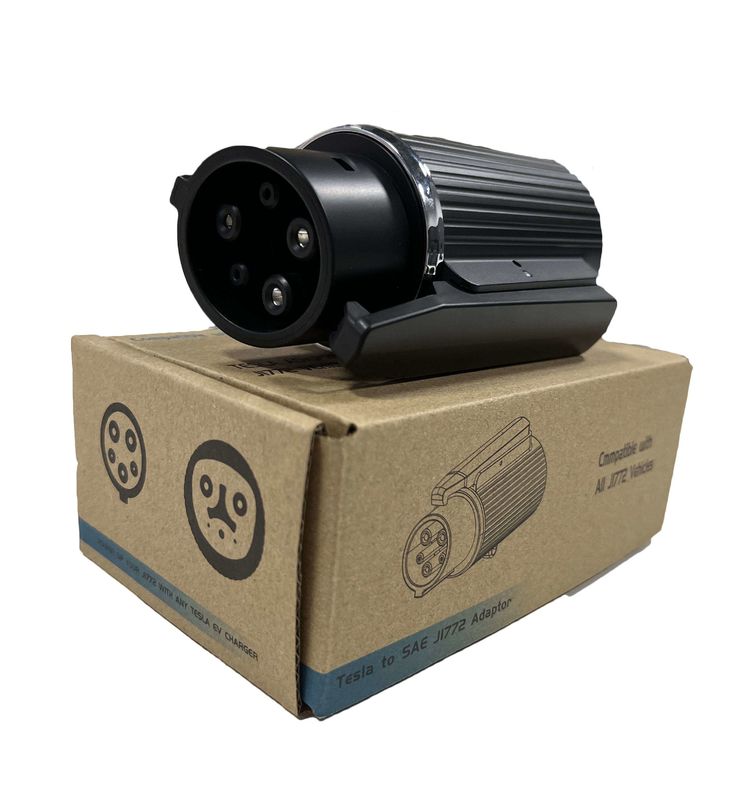 240v Adapter typu 1 do Tesla 60a J1772 Przenośny adapter ładowarki prądu bieżącego do samochodów Tesla
