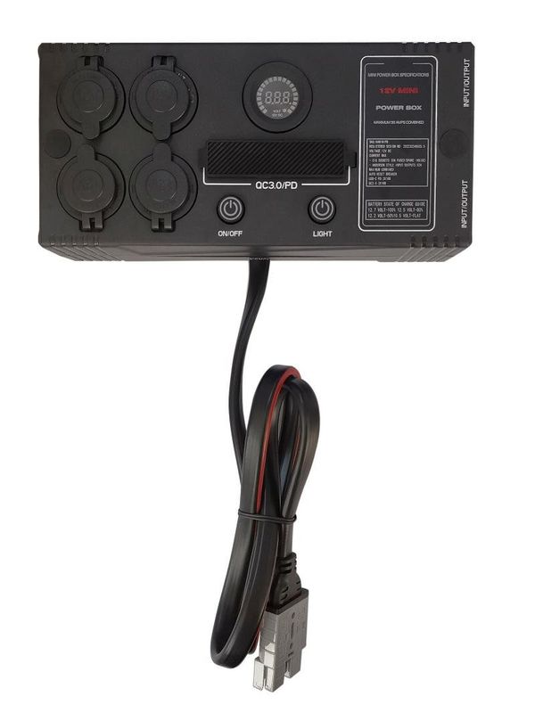 Przenośny USB QC3.0 PD Przełącznik sterowania DC DC ładowarka Mini Power Box z skrzynką sterowania