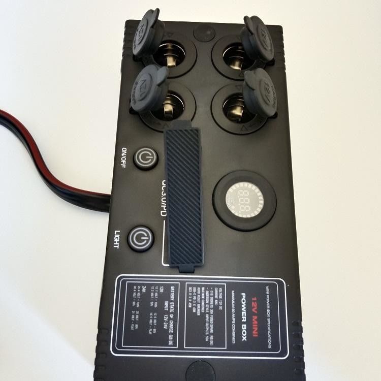 Przenośny USB QC3.0 PD Przełącznik sterowania DC DC ładowarka Mini Power Box z skrzynką sterowania