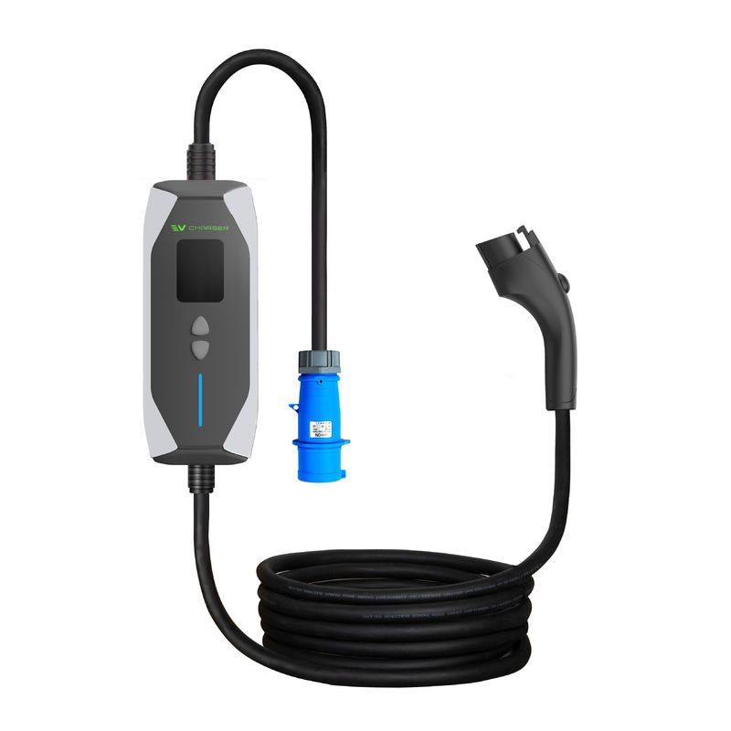 40A 9KW Potable EVSE Szybkie ładowarki Typ 1 EV Samochodowe ładowarki na zewnątrz Potable EV ładowarki z kablem 5M