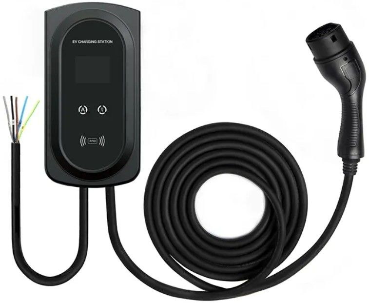 GBT Ac Wall Ev ładowarka 32a Wallbox Ev ładowarka Wall Mount Level 2 Ev ładowarka do domu