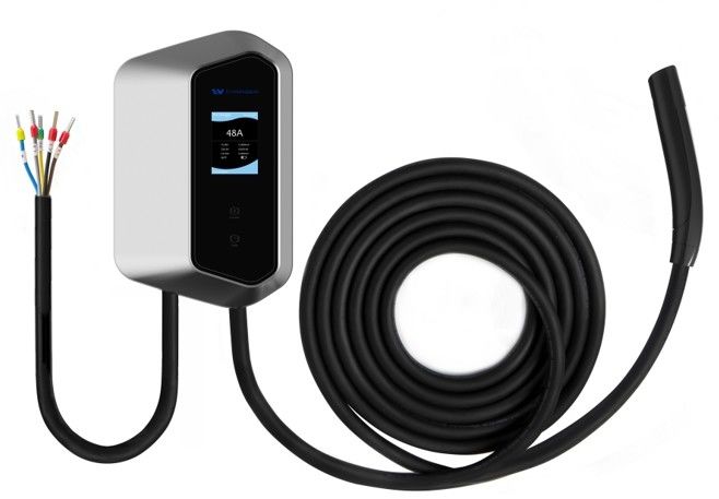 SAE J3400 Kabel NACS wtykowo otwarty 9kw 11kw SAE J1772 Stacja ładowania pojazdów elektrycznych typu 1 Ładowarka ścienna