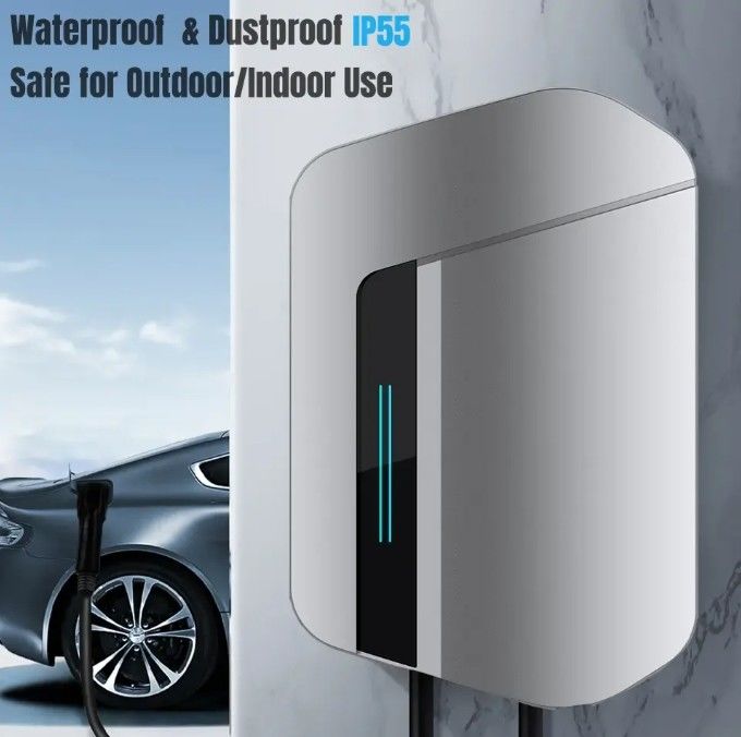 Oem Odm Tesla NACS Ocpp Ac Wall Box Home Elektryczne pojazdy stacja ładowania wyświetlacz