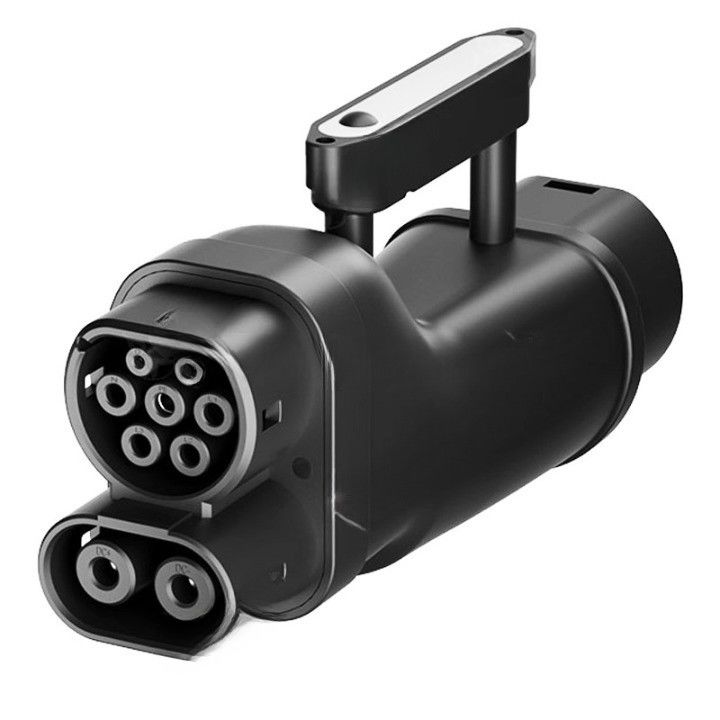 Części pojazdów Akcesoria Stacja ładowania EV Adapter GBT Do CCS2 Adapter ładowarki prądu stałego