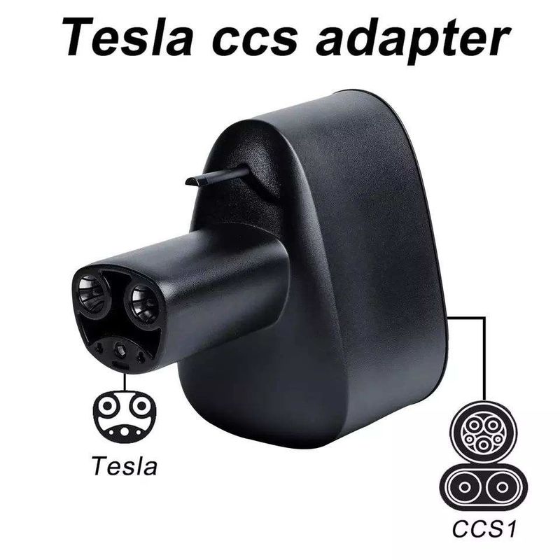 łącznik prądu stałego CCS1 do ładowania elektrycznego Tesla 250 kW