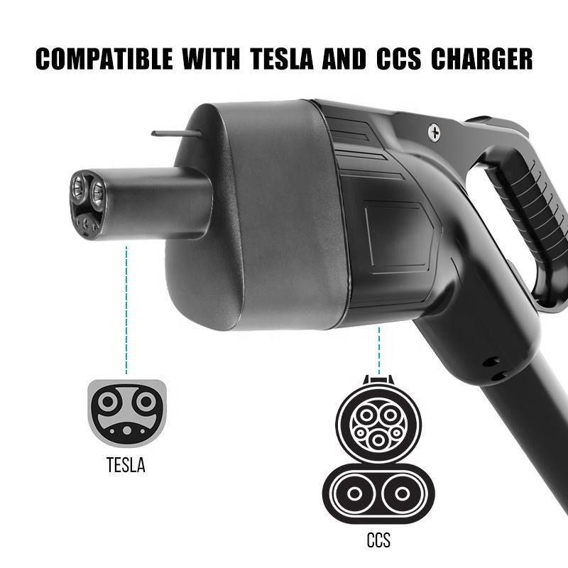 łącznik prądu stałego CCS1 do ładowania elektrycznego Tesla 250 kW
