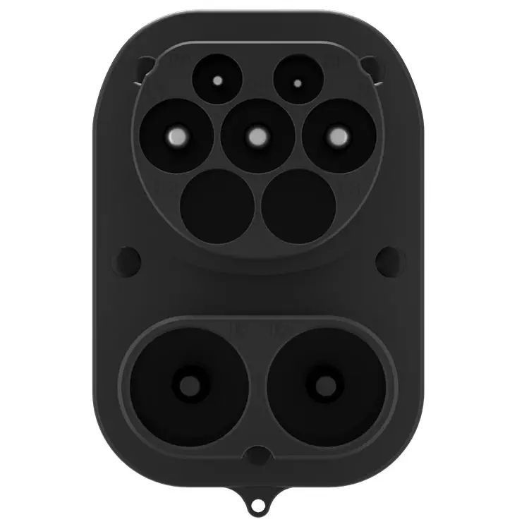 Europe CCS2 do Tesla ładowanie samochodów elektrycznych CCS2 adapter prądu stałego dla TESLA AC+DC