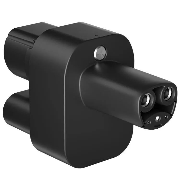 Europe CCS2 do Tesla ładowanie samochodów elektrycznych CCS2 adapter prądu stałego dla TESLA AC+DC