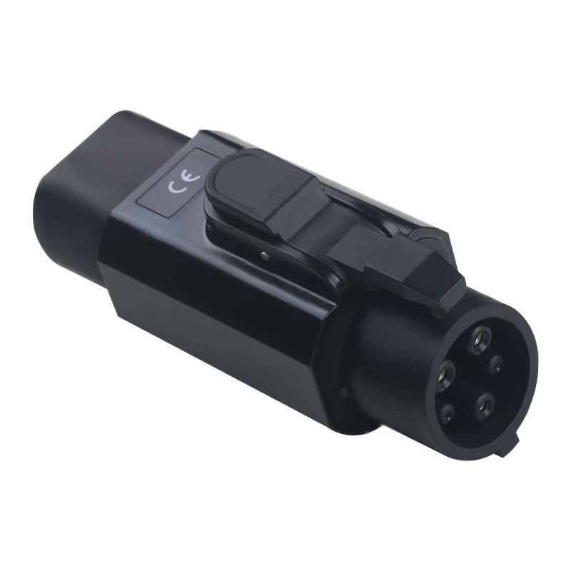 Typ2 do J1772 Adapter ładowania EV z łącznikiem ładowarki pojazdów elektrycznych typu 1 do 2