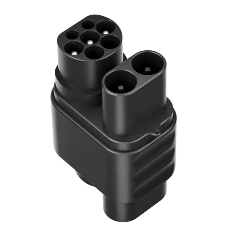 Fabryczny bezpośredni 200kw adapter do ładowania prądu stałego CCS2 do CCS1 konektor EV do szybkiego ładowania CCS2 do CCS1 adapter
