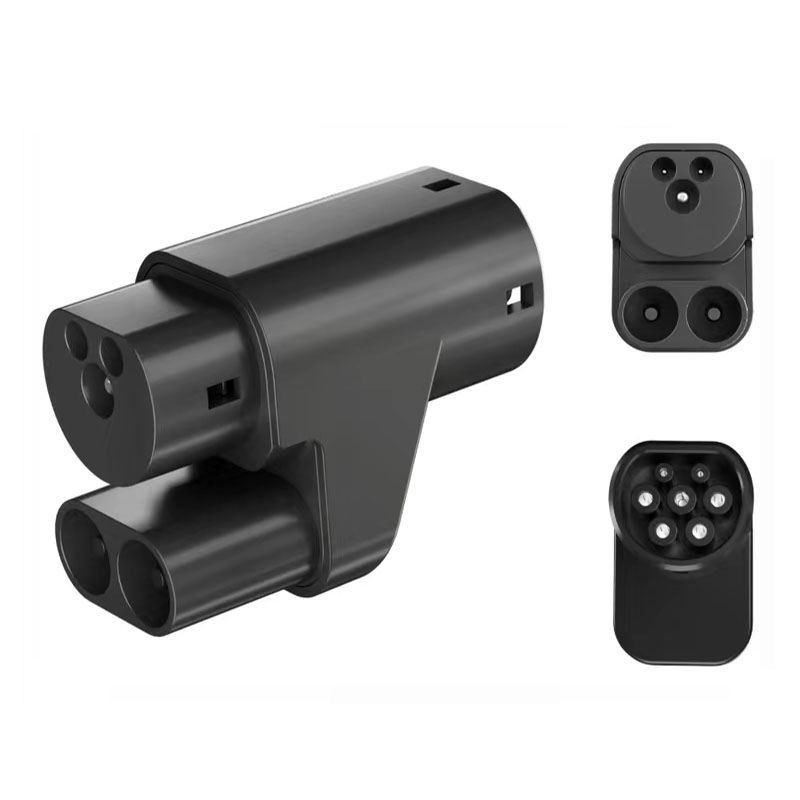 Ev Adaptor Ładowarka Adaptor Ładowanie pojazdów elektrycznych TPC CCS2 TO Type2 Dla Tesli Model 3/s/x/y