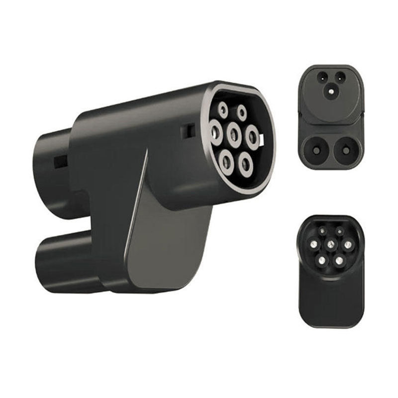 Ev Adaptor Ładowarka Adaptor Ładowanie pojazdów elektrycznych TPC CCS2 TO Type2 Dla Tesli Model 3/s/x/y