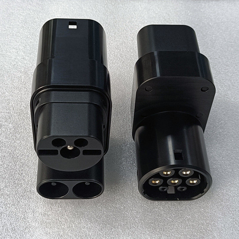 Ev Adaptor Ładowarka Adaptor Ładowanie pojazdów elektrycznych TPC CCS2 TO Type2 Dla Tesli Model 3/s/x/y