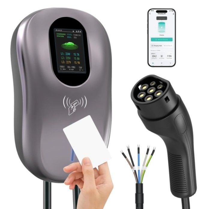 hurtowa stacja ładowania EV ładowarka samochodowa 11kw OEM Ev Outdoor IEC 62196 TYPE2 wallbox outdoor