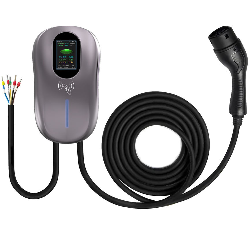 hurtowa stacja ładowania EV ładowarka samochodowa 11kw OEM Ev Outdoor IEC 62196 TYPE2 wallbox outdoor